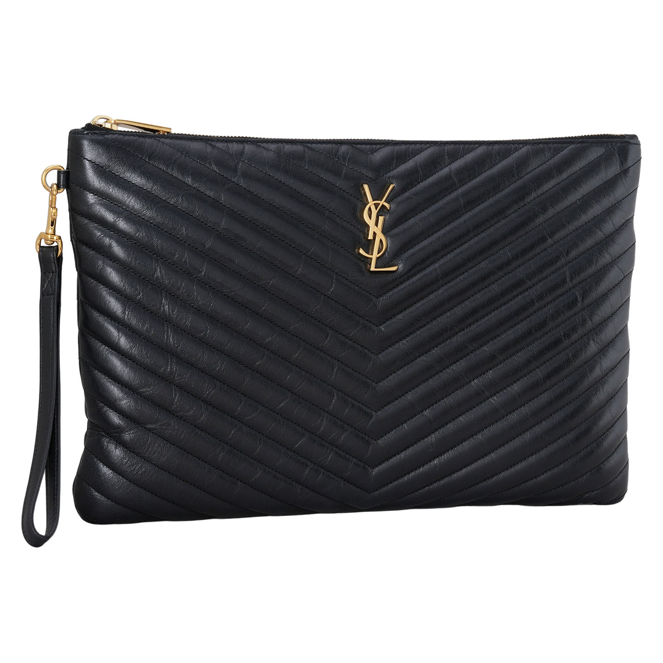 YVES SAINT LAURENT(USED)생로랑 440222 모노그램 클러치